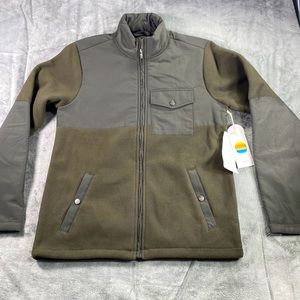 Vuori Morrow Sherpa Jacket Men's Green Large NWT $188